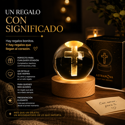 Lámpara Religiosa De Cristal 3D